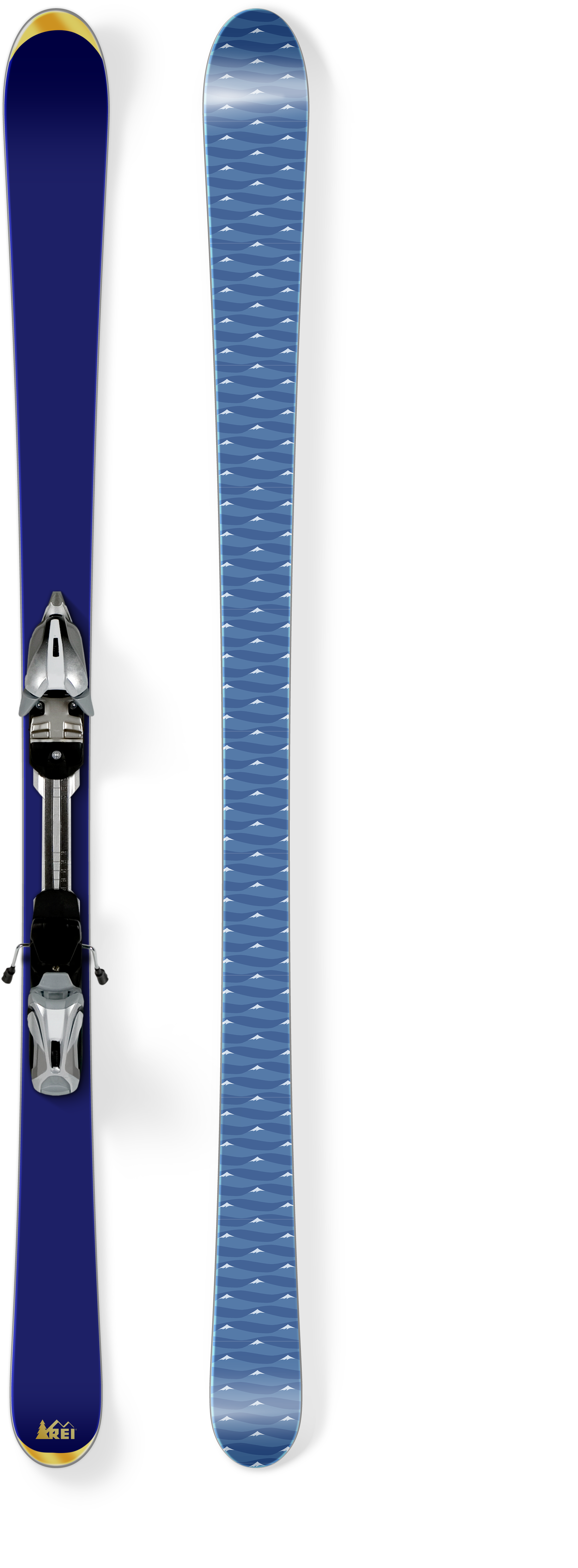 Ski mockup